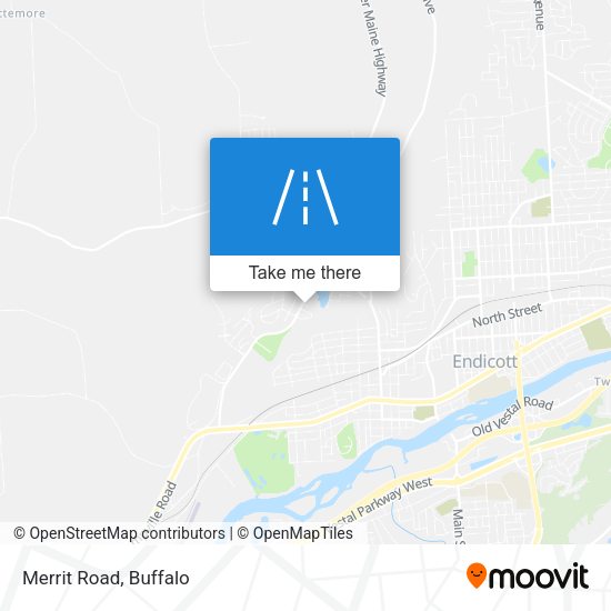 Mapa de Merrit Road