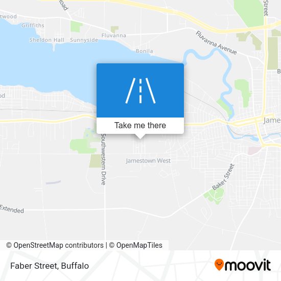Faber Street map