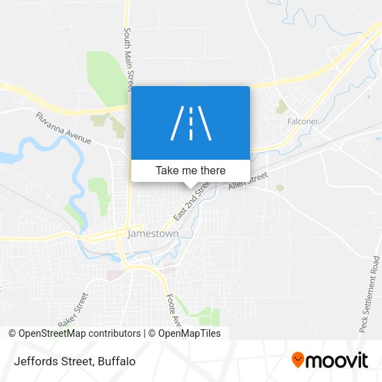 Mapa de Jeffords Street
