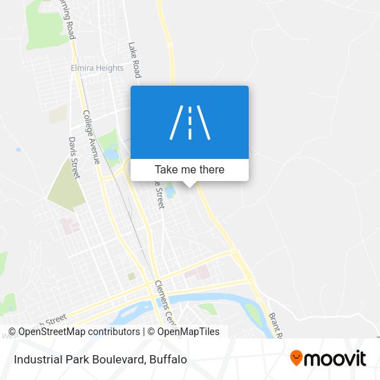 Industrial Park Boulevard map