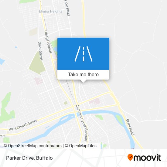 Mapa de Parker Drive