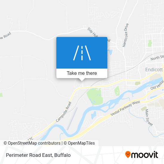 Perimeter Road East map