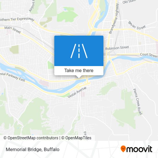 Mapa de Memorial Bridge