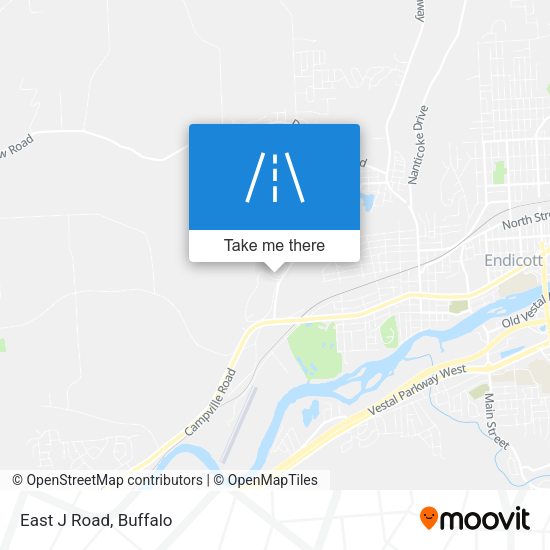 Mapa de East J Road