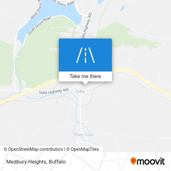 Mapa de Medbury Heights
