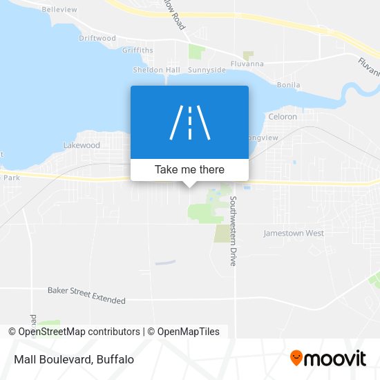 Mapa de Mall Boulevard