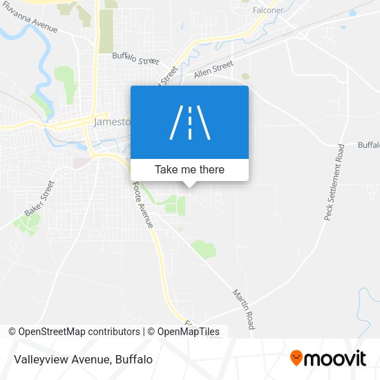 Valleyview Avenue map