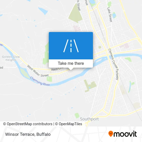 Winsor Terrace map