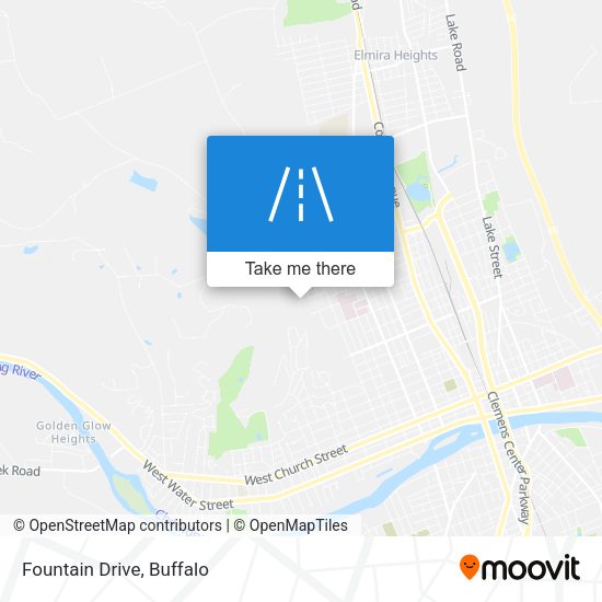 Mapa de Fountain Drive
