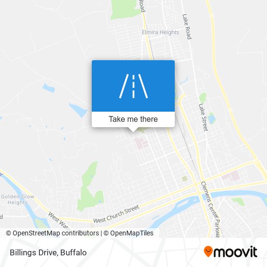 Mapa de Billings Drive