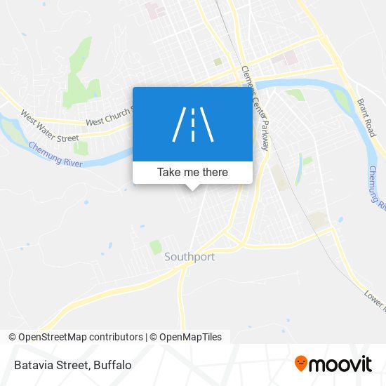 Batavia Street map