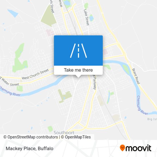 Mackey Place map