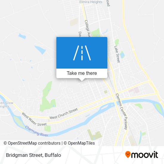 Mapa de Bridgman Street
