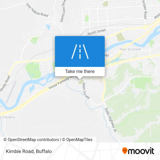 Kimble Road map