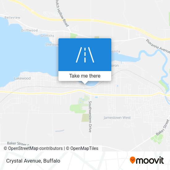 Mapa de Crystal Avenue