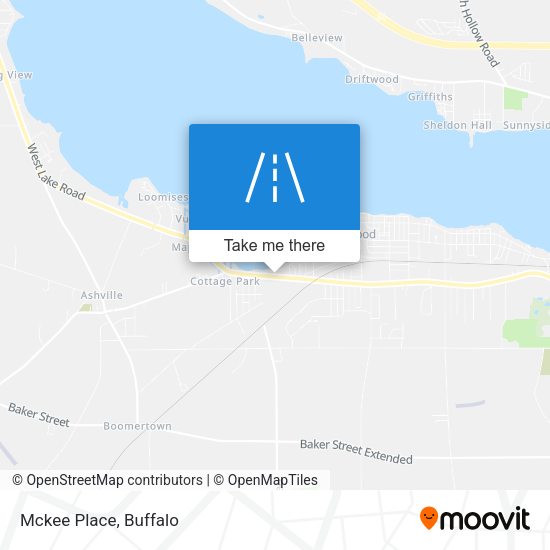 Mapa de Mckee Place