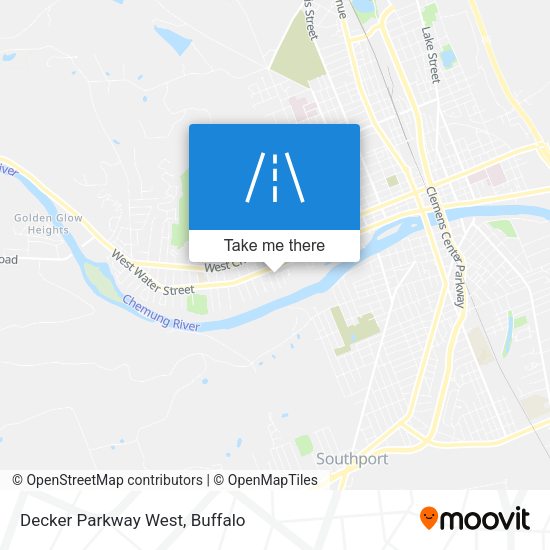 Decker Parkway West map