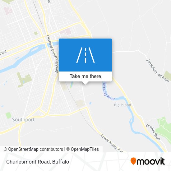 Mapa de Charlesmont Road