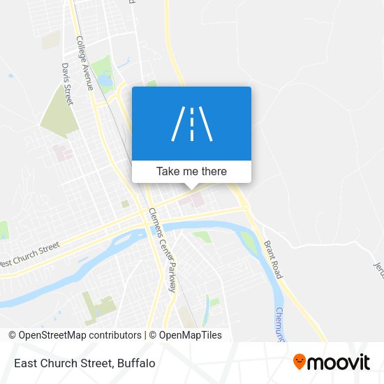Mapa de East Church Street