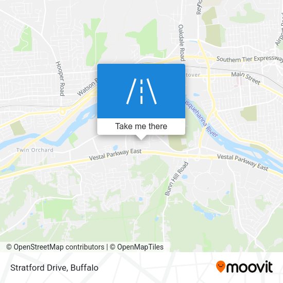 Mapa de Stratford Drive
