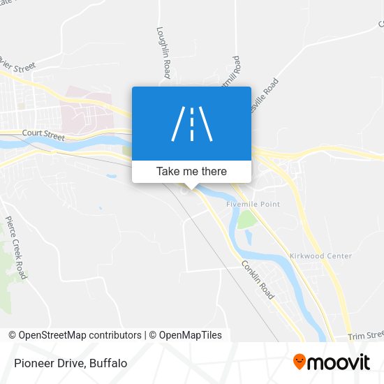Mapa de Pioneer Drive