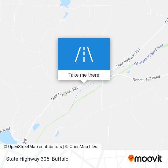 Mapa de State Highway 305