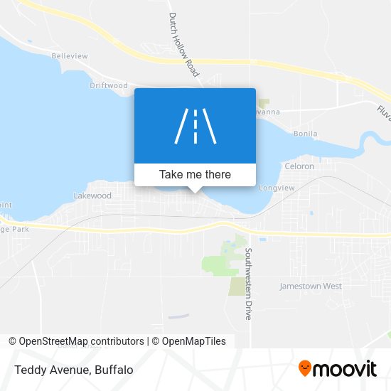 Mapa de Teddy Avenue