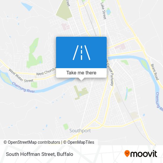 Mapa de South Hoffman Street