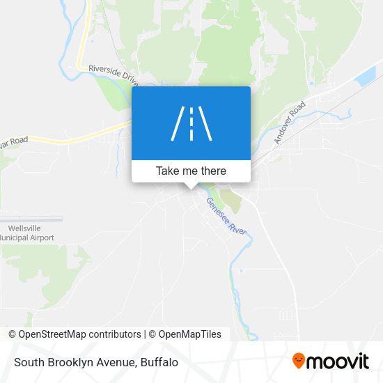 South Brooklyn Avenue map