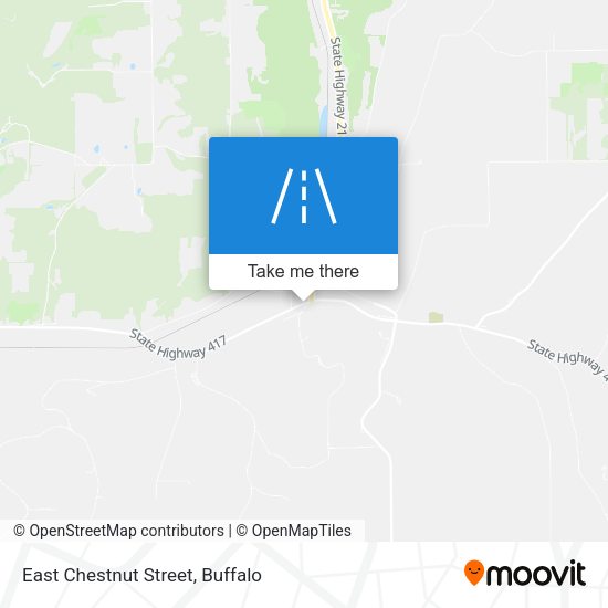 Mapa de East Chestnut Street