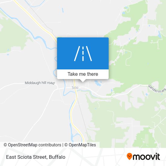 Mapa de East Sciota Street