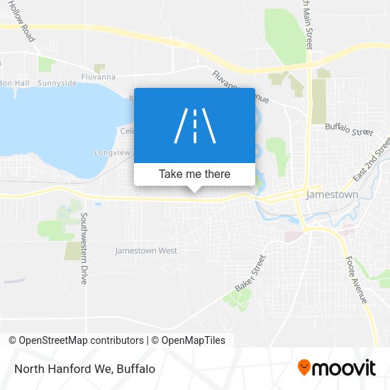Mapa de North Hanford We