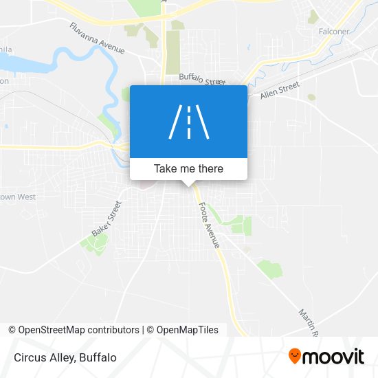 Mapa de Circus Alley