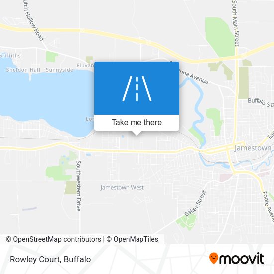 Mapa de Rowley Court