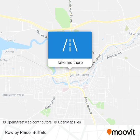 Mapa de Rowley Place