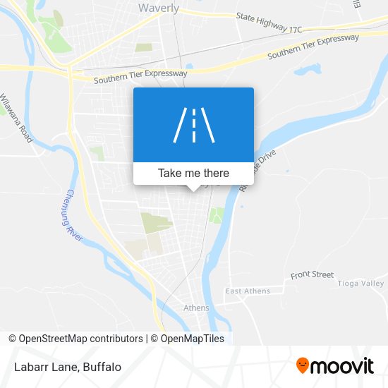 Mapa de Labarr Lane