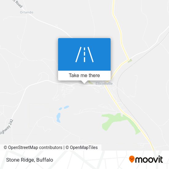 Mapa de Stone Ridge