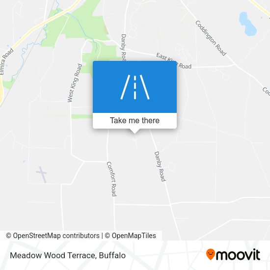 Meadow Wood Terrace map