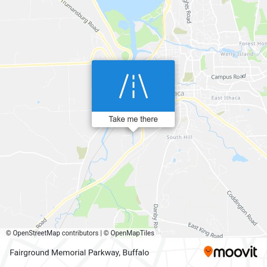 Fairground Memorial Parkway map