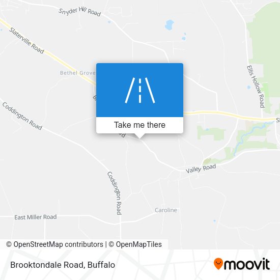 Mapa de Brooktondale Road
