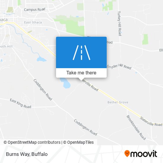 Mapa de Burns Way