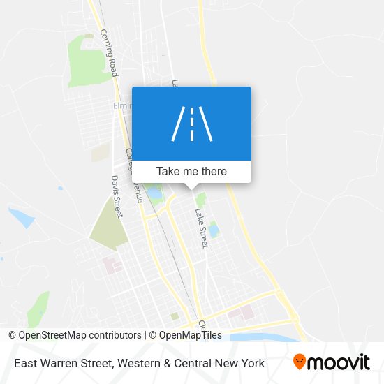 Mapa de East Warren Street