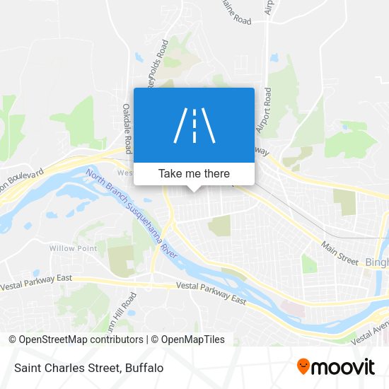 Mapa de Saint Charles Street
