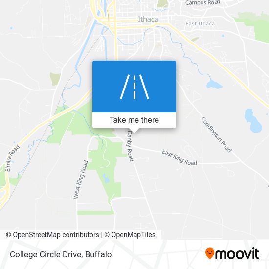 College Circle Drive map