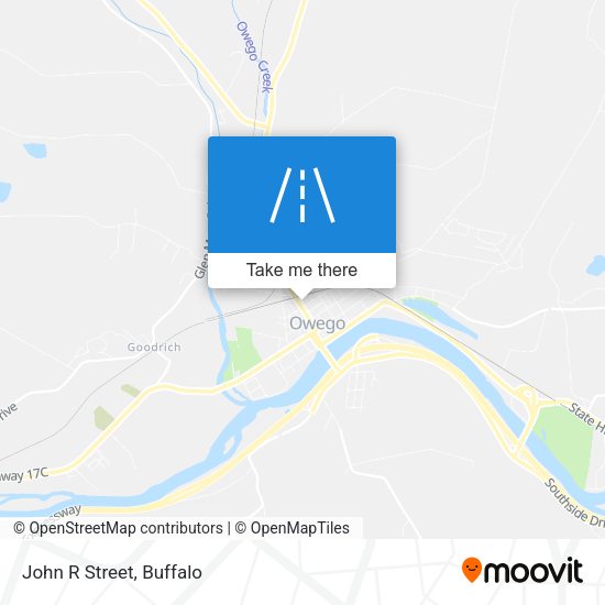 Mapa de John R Street