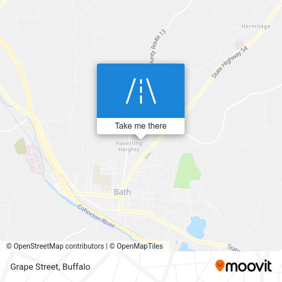 Mapa de Grape Street