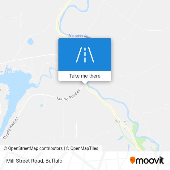 Mapa de Mill Street Road
