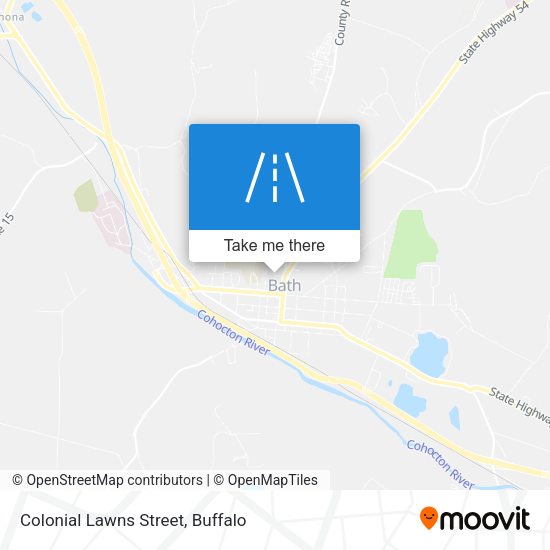 Colonial Lawns Street map