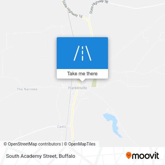Mapa de South Academy Street