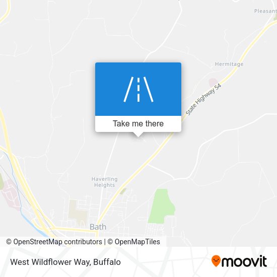 Mapa de West Wildflower Way